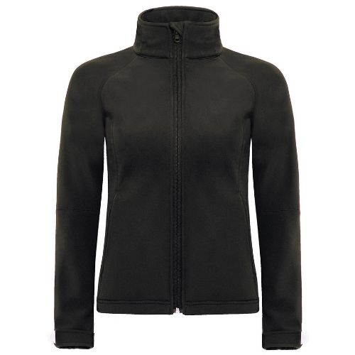 B & C Collection B&C Hooded Softshell /Women Black